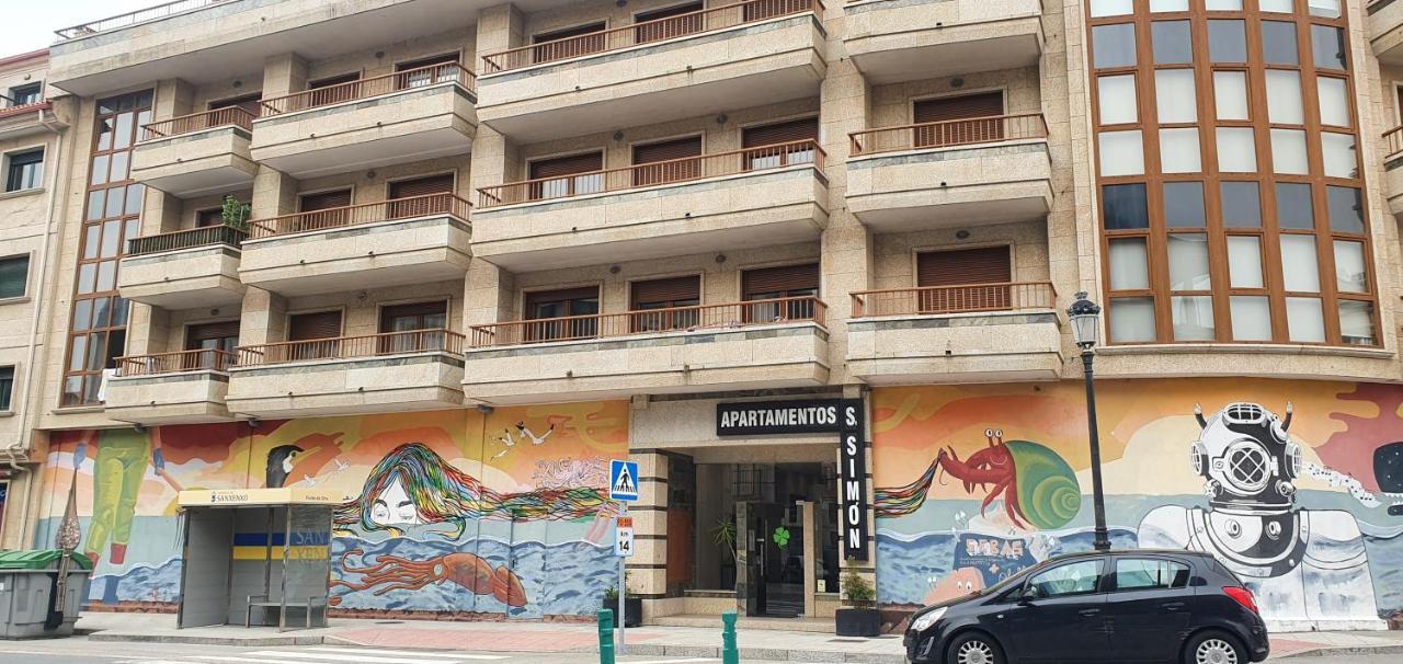 Dabelmar A Lanzada Sanxenxo Lägenhet Exteriör bild